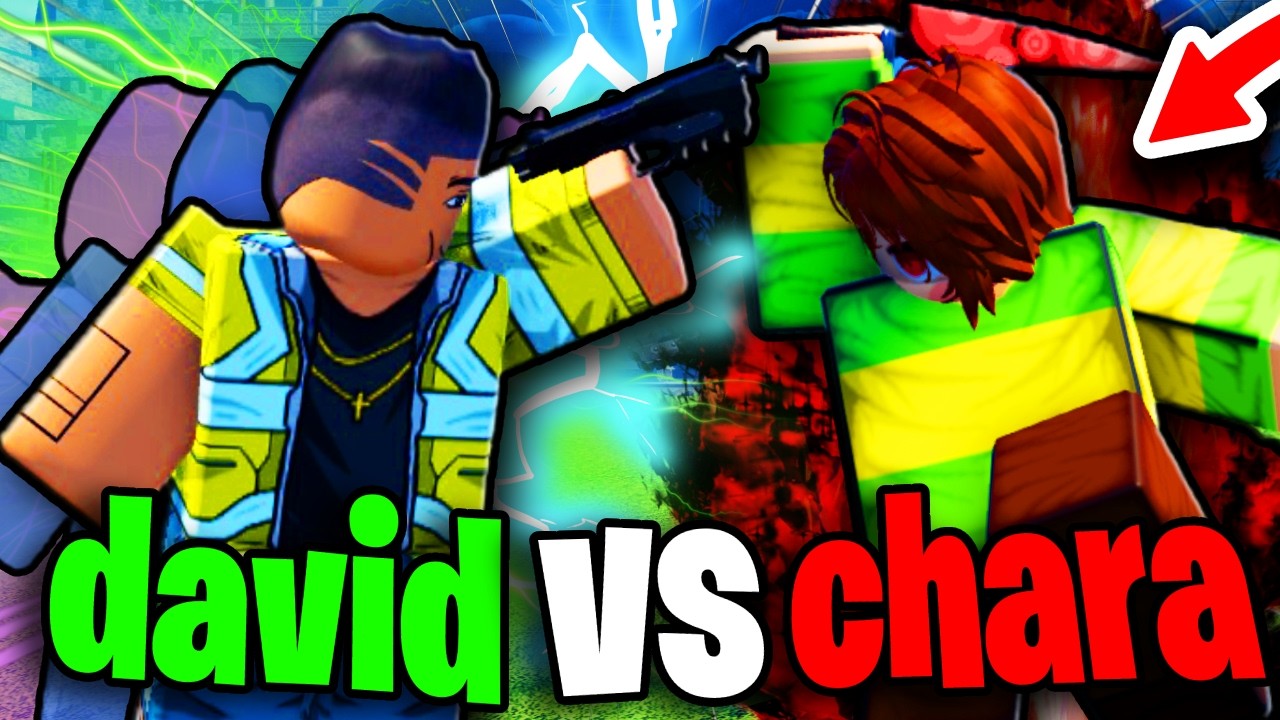The MOST LORE Accurate CHARA Vs DAVID MARTINEZ Fight In Jump Showdown..
