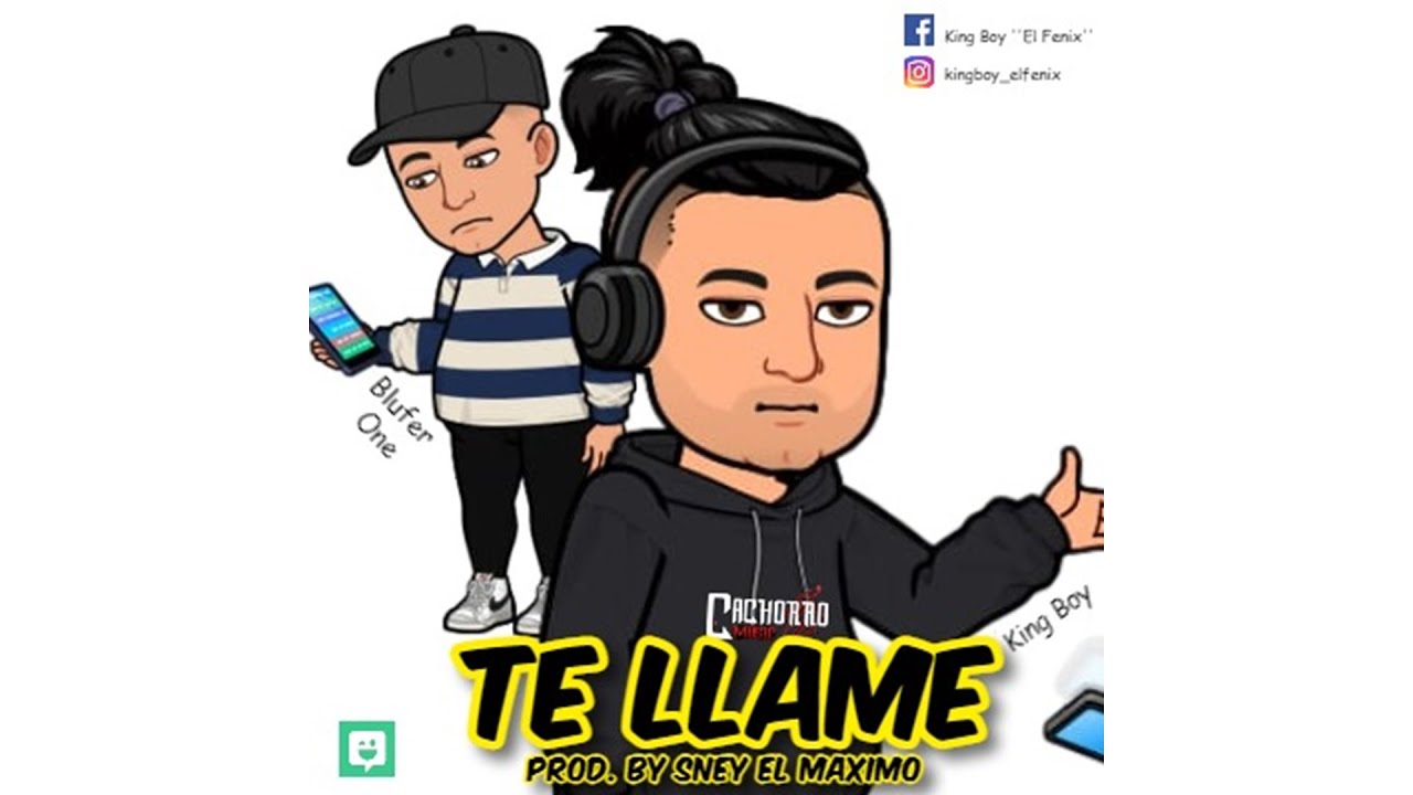 Blufer One Feat. King Boy - Te Llame (Audio) (Prod. By. Sney El Maximo) (Cachorro Music)