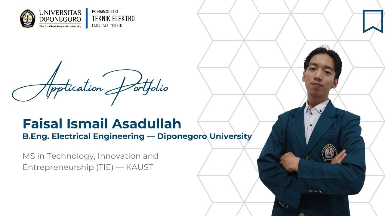 KAUST Application Video – MS in Technology, Innovation and Entrepreneurship (TIE)