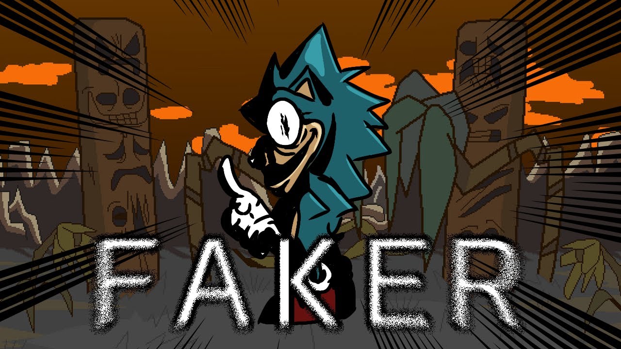 Friday Night Funkin' VS. Sonic.EXE - FAKER [REMIX]