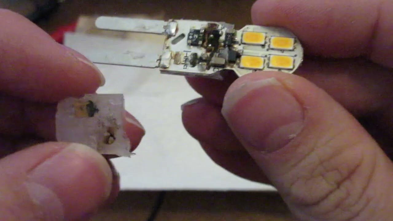 LED Light Bulb Autopsie - why did it fail ?