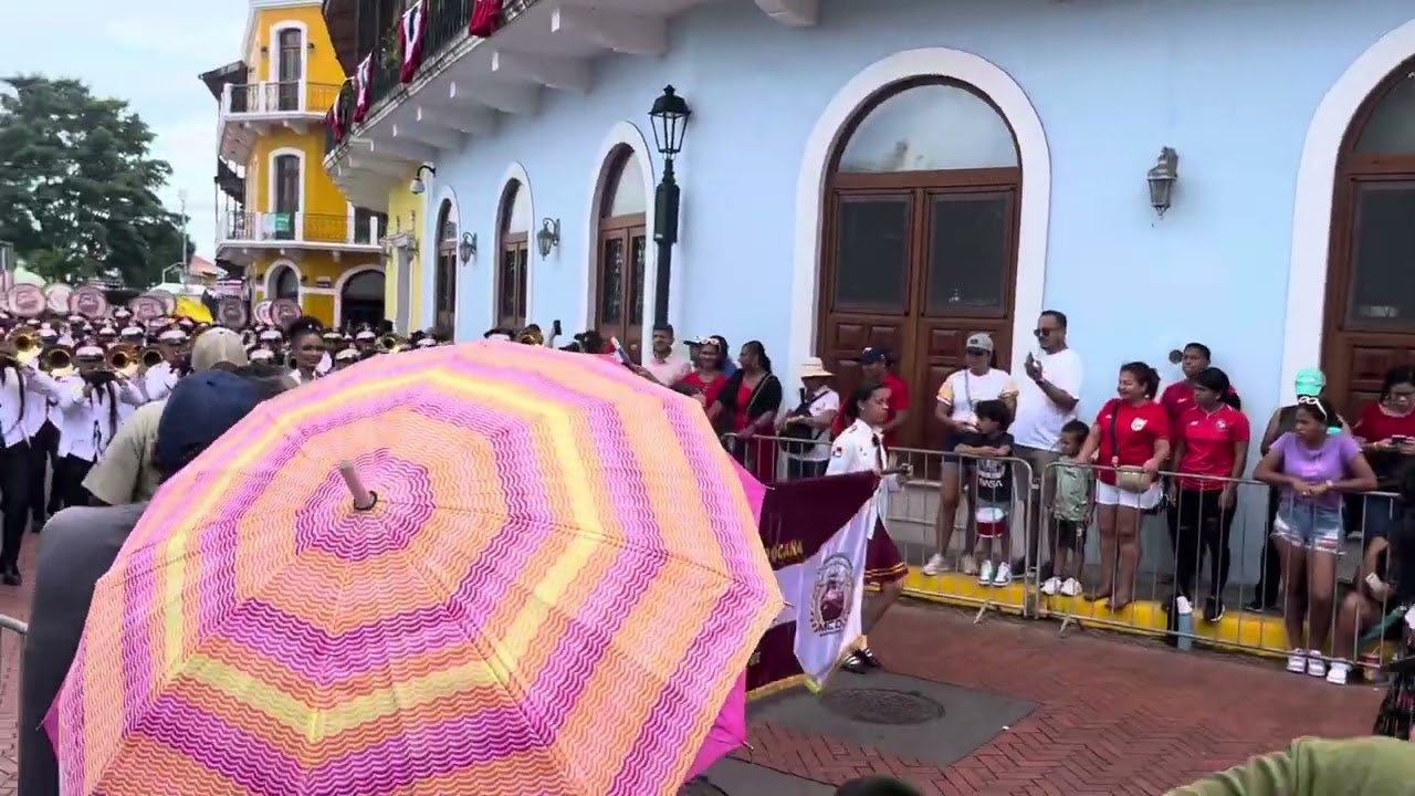 MCO Marching Band - Colegio Moisés Castillo Ocaña. Desfile 4 de noviembre 2024 Panamá