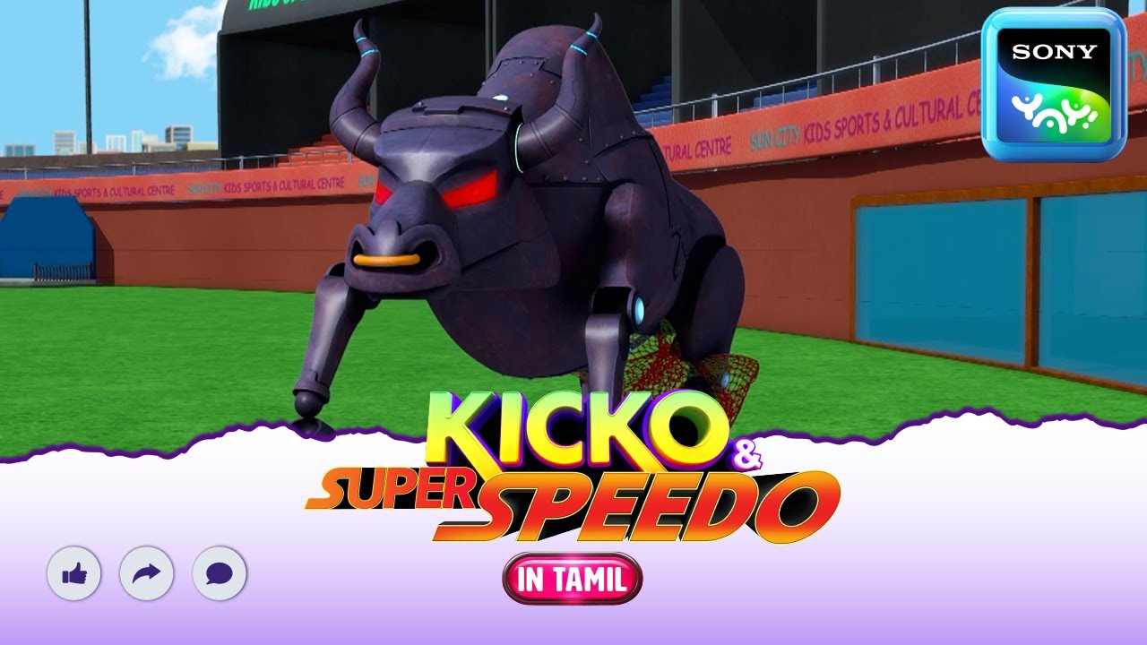 சல்லி காளை | Kicko And Super Speedo | Full Episode in Tamil | Videos For Kids | KNSS
