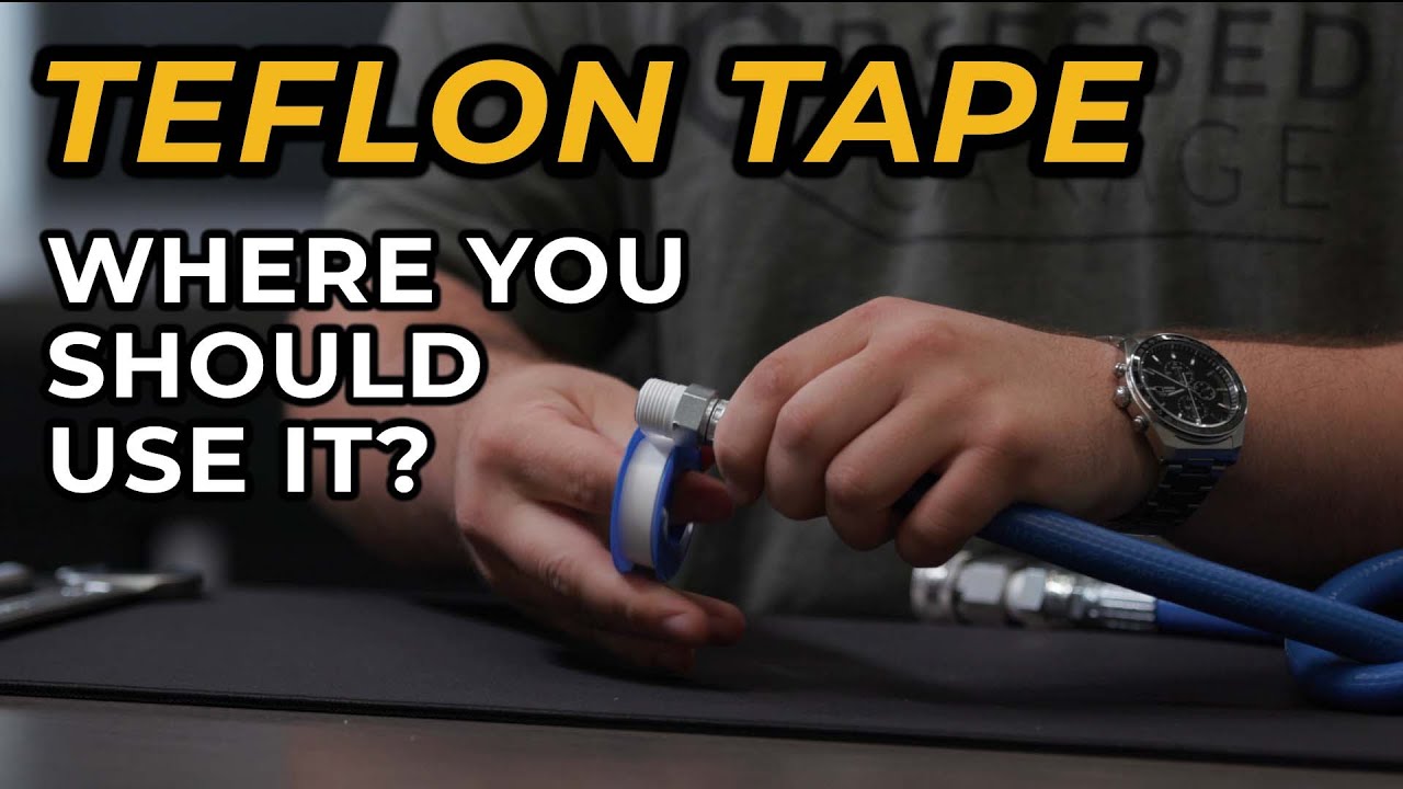 Teflon Tape & How To Use It!