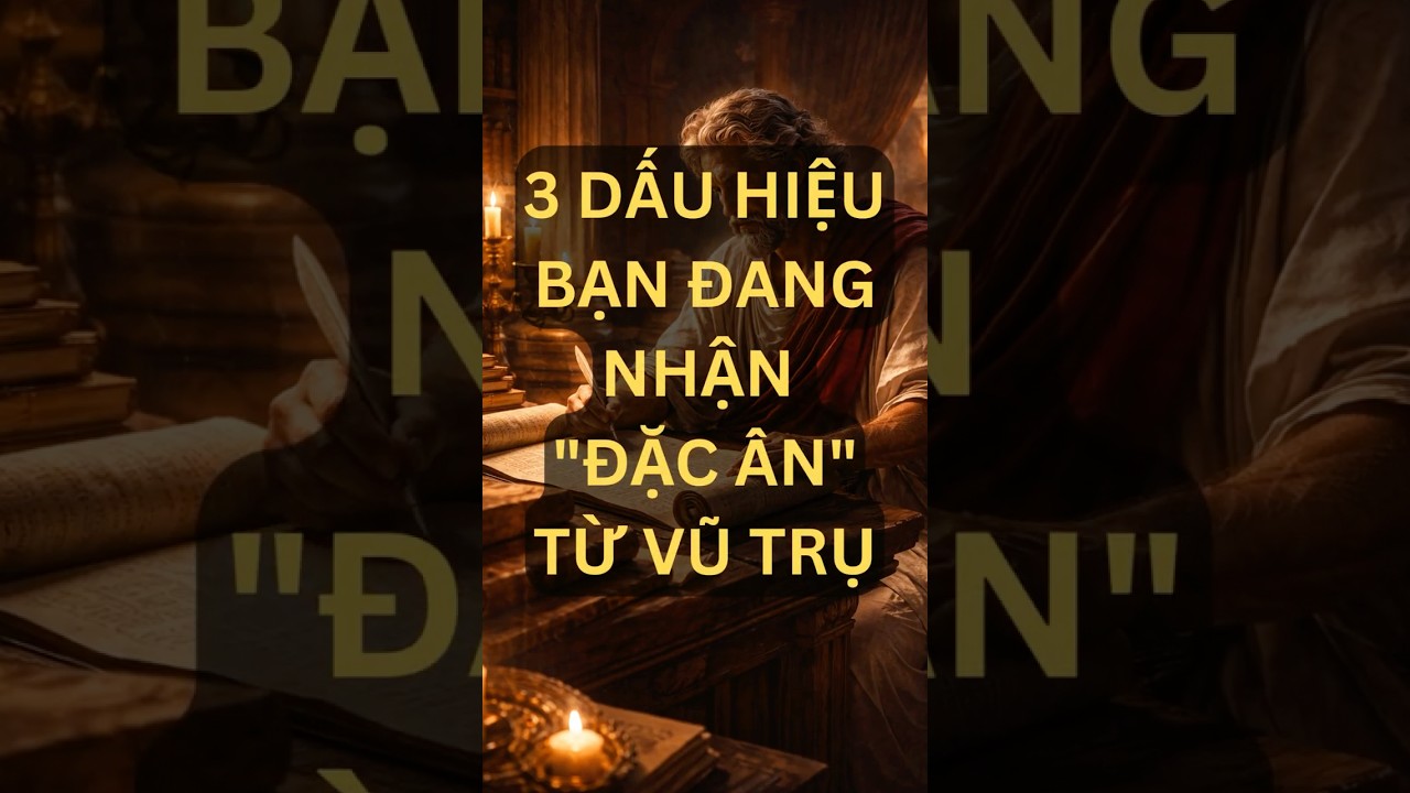 3 Dấu Hiệu Bạn Đang Nhận Đặc &Acirc;n Từ Vũ Trụ
