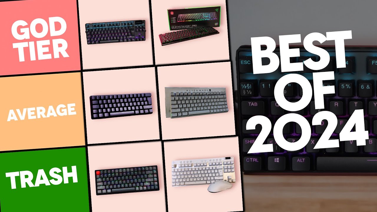 BEST Gaming Keyboard Tier List 2024