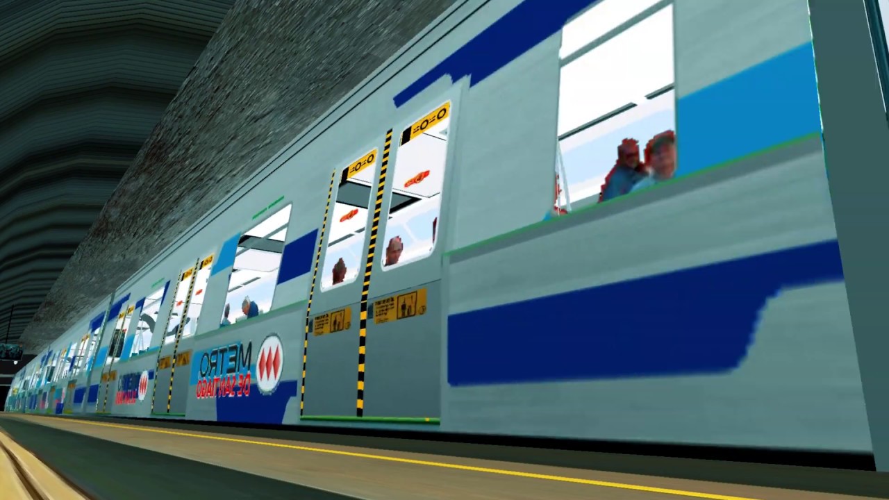 Trenes por Einstein | OpenBVE (+Links) | Metro de Santiago