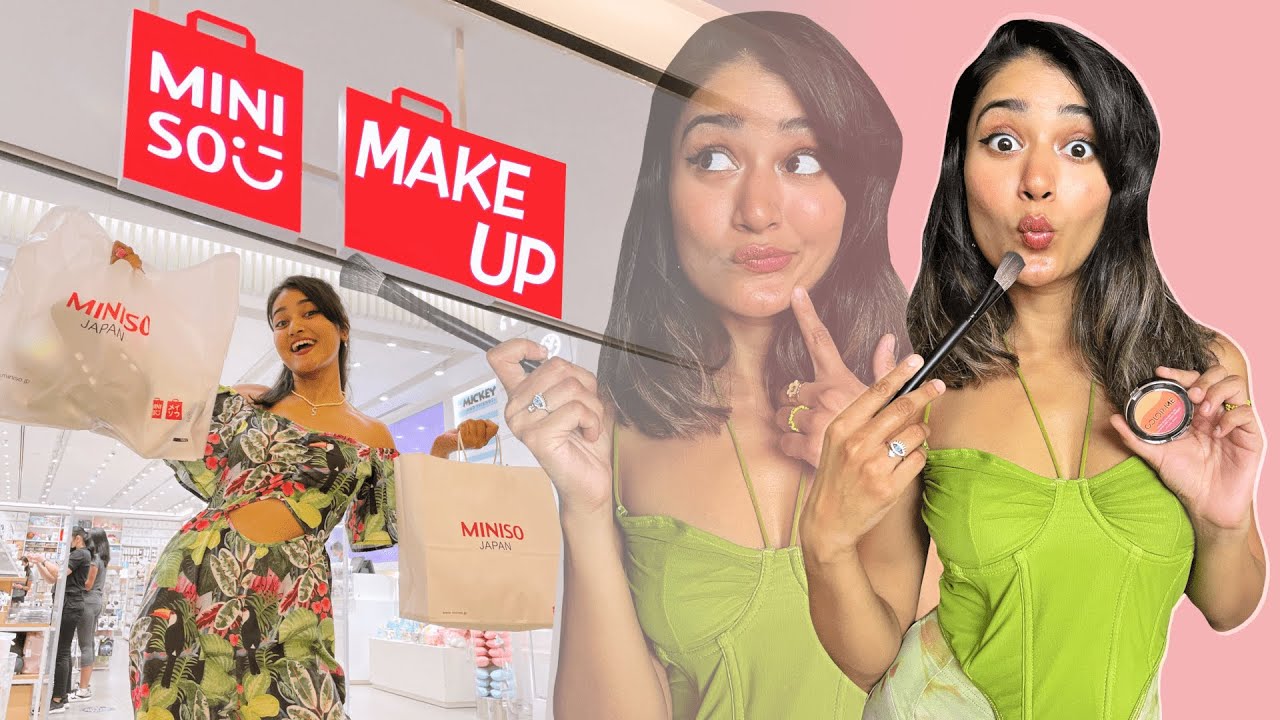 Trying Miniso Makeup Products for The First Time