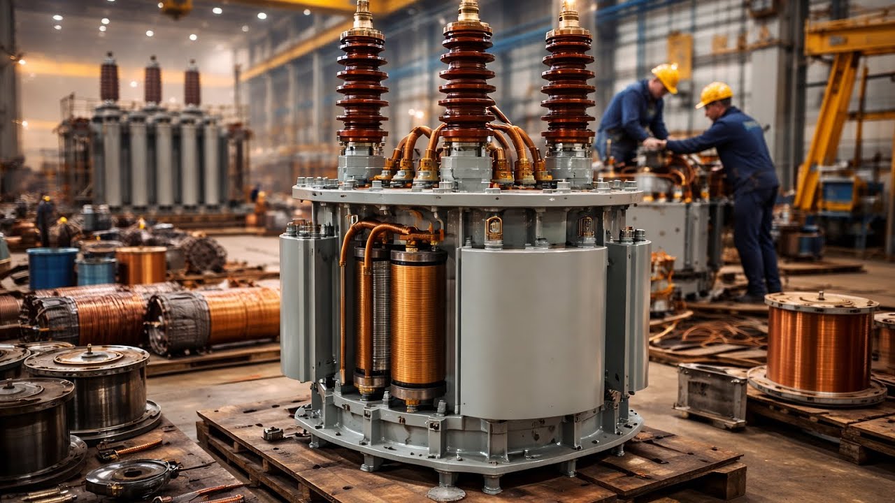 Inside a High Voltage Transformer Factory! Amazing Manufacturing Process