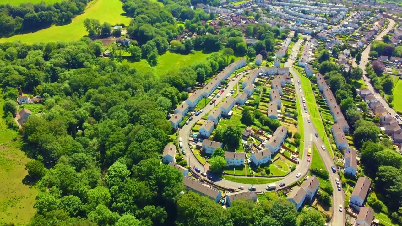Neath by drone