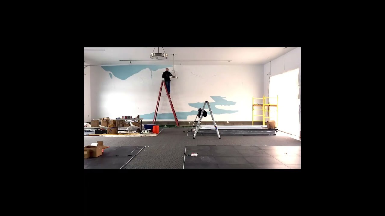 Garage Wall Mural Part 1