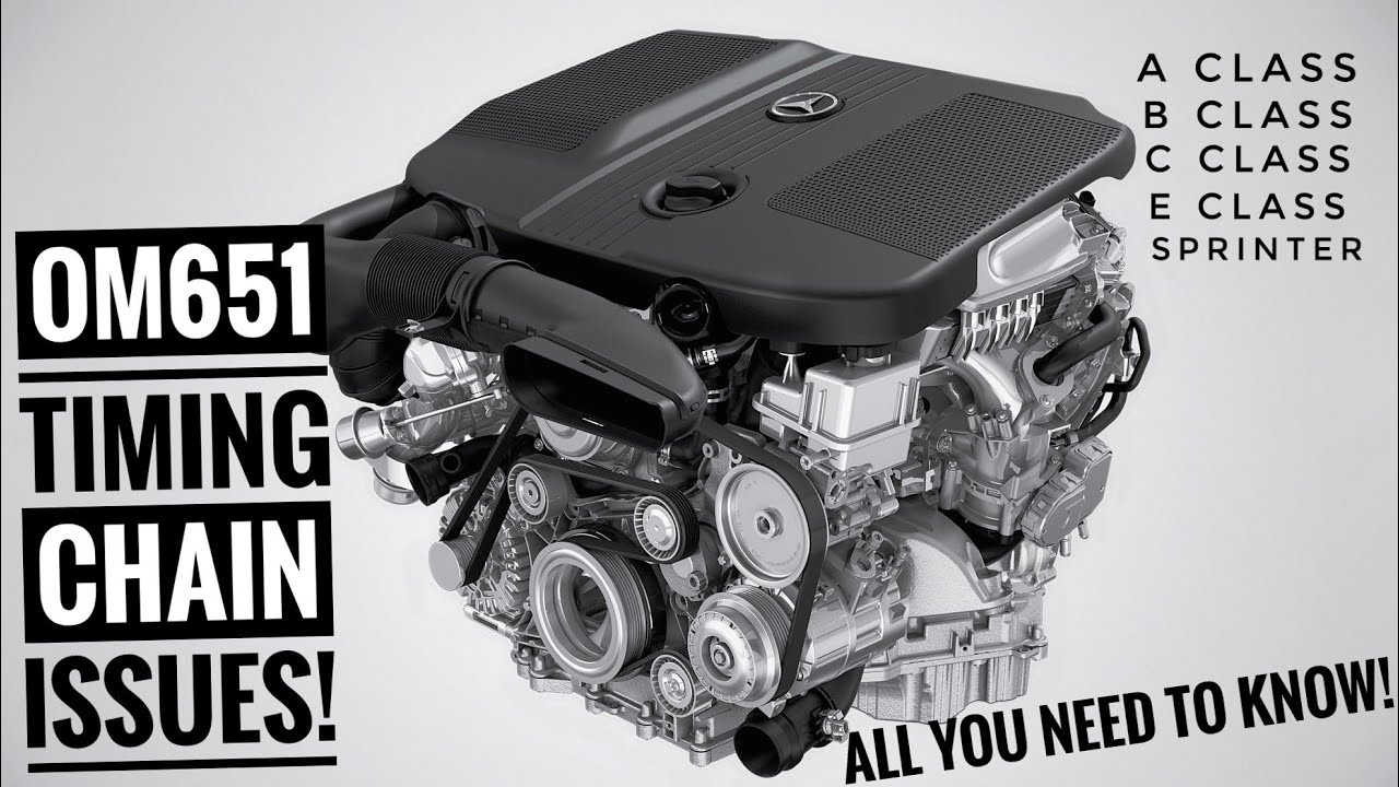 Вся правда о проблемах с цепью ГРМ Mercedes OM651! — Mercedes A-класса, C-класса, E-класса, фургонов