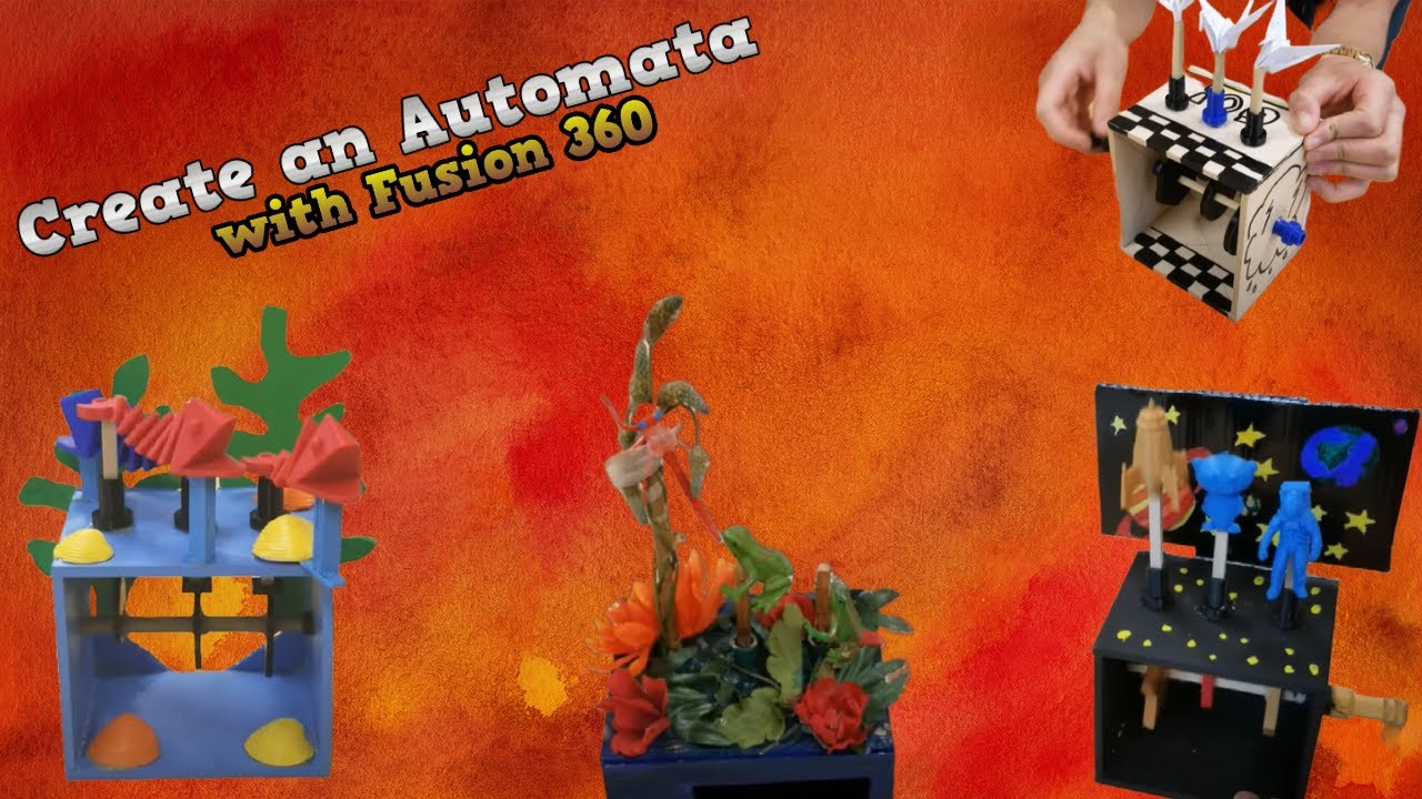 Creating the Automata in Fusion 360