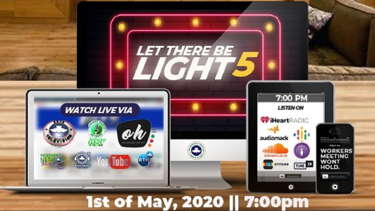 RCCG MAY 2020 HOLY GHOST SERVICE - LET THERE BE LIGHT 5