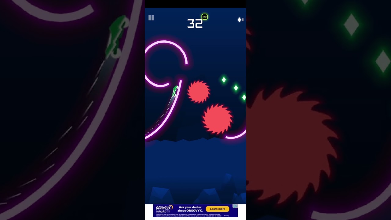 Playing a game called rider 