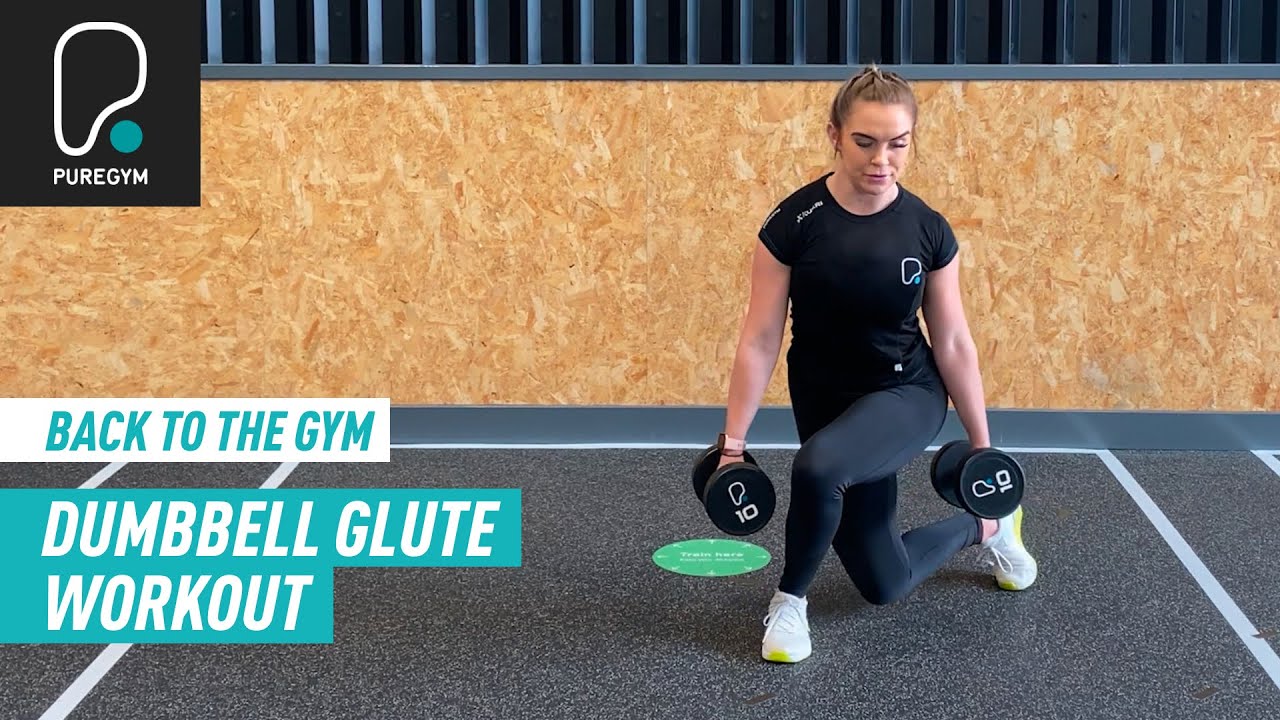 Back To The Gym | Dumbbell Only Glute Workout
