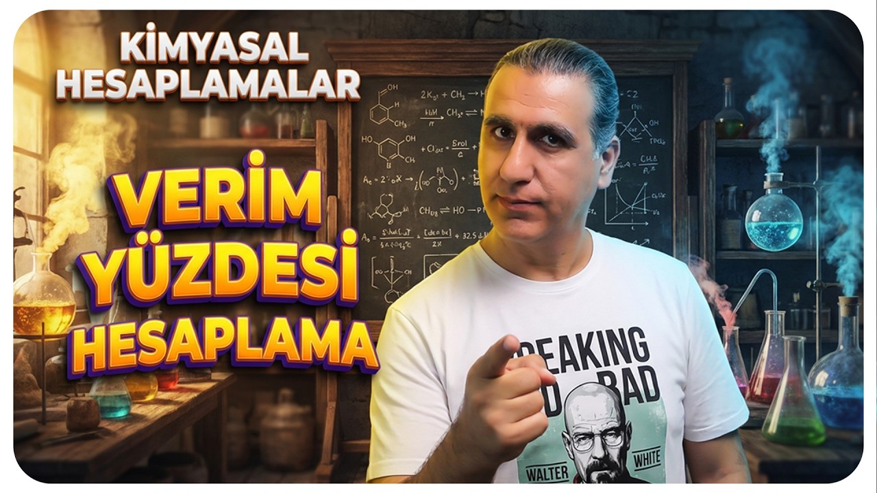 10. Sınıf  Kimyasal  Hesaplar Verim Yüzdesi Hesaplama
