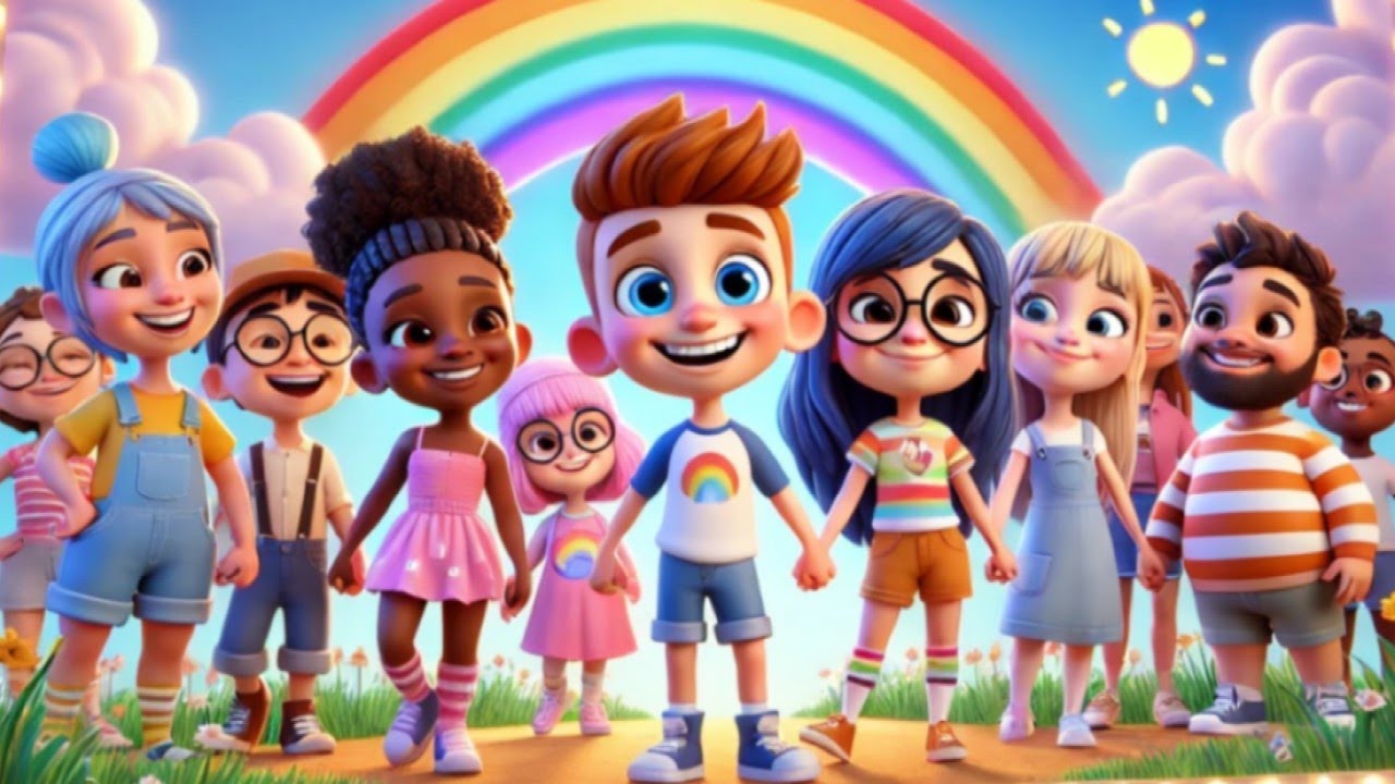 🎵 It's Okay to Be Different | Fun Kids Song About Uniqueness & Friendship! 🎶