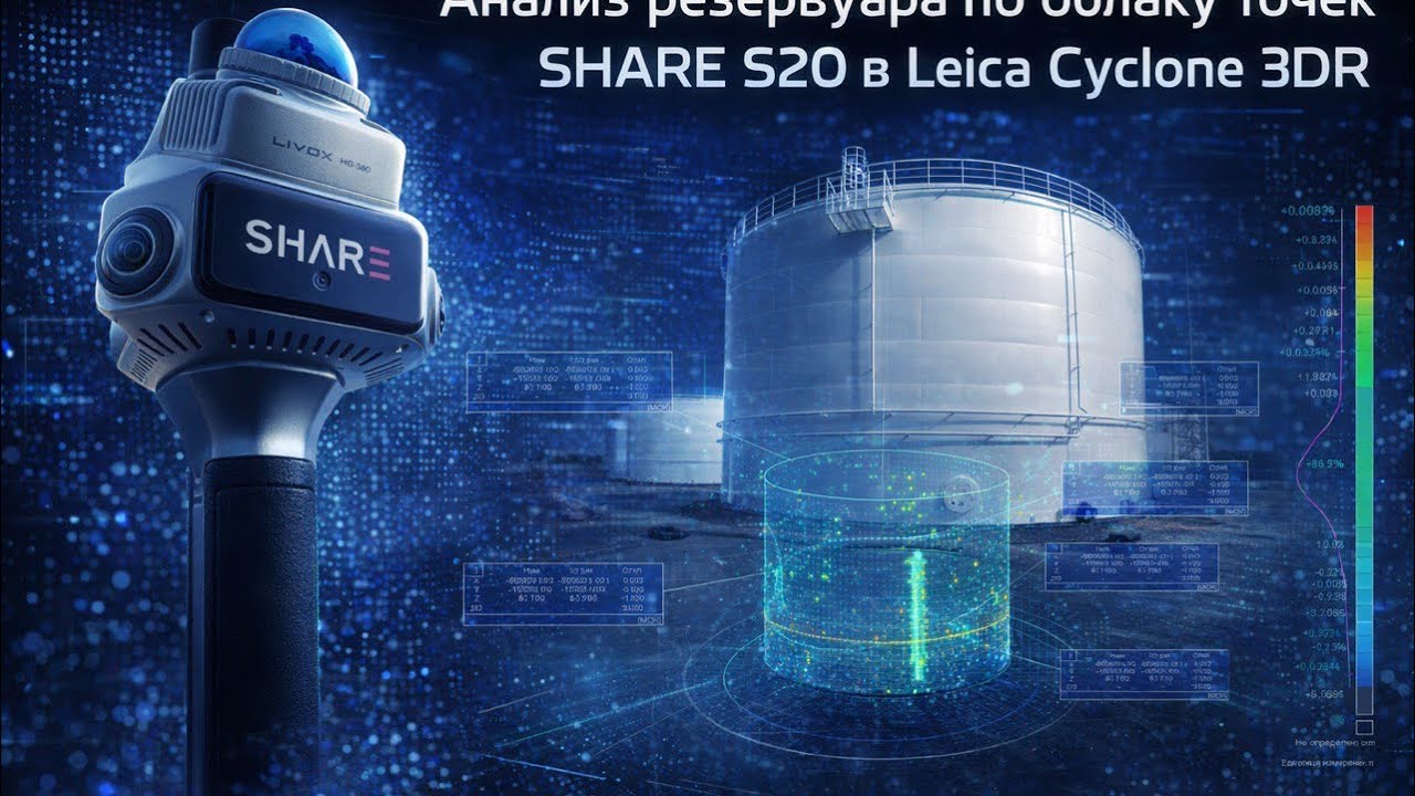 “Tank Analysis Based on a SHARE S20 Point Cloud in Leica Cyclone 3DR”