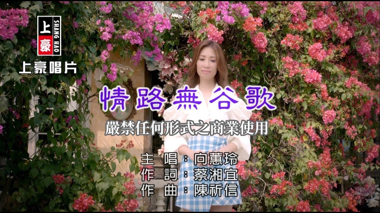 向蕙玲 - 情路無谷歌【KTV導唱字幕】1080p HD