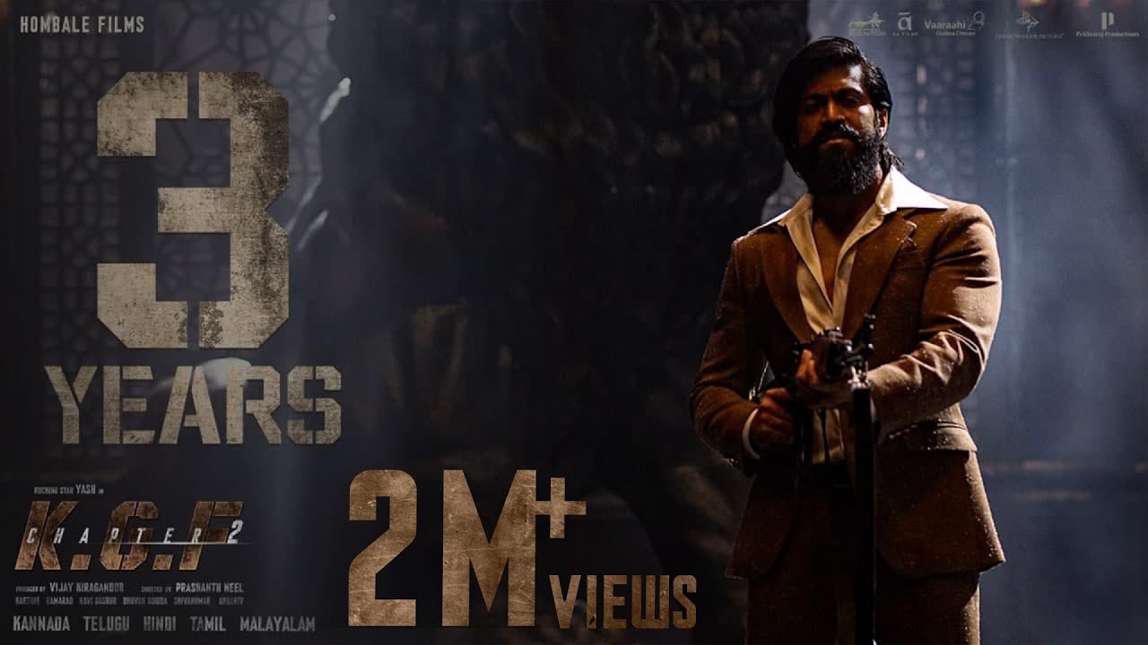 3 Years Of KGF Chapter 1| Yash | Srinidhi Shetty | Prashanth Neel | Vijay Kiragandur | Homable Films