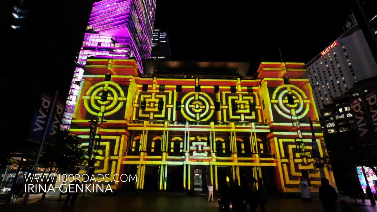 Vivid Sydney - INSIDE OUT - Customs House 4k