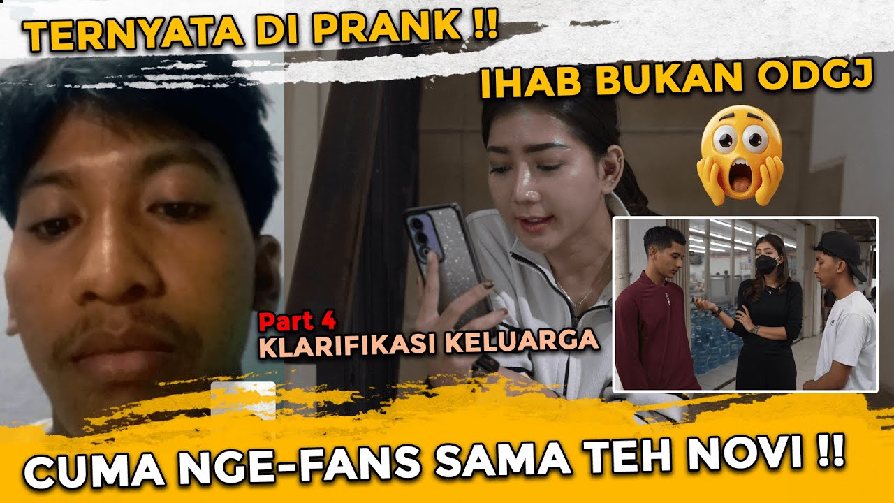 PERNYATAAN KELUARGA TERNYATA IHAB NORMAL BUKAN ODGJ !! OBSESI SAMA TEH NOVI ?? | PRATIWI NOVIYANTHI