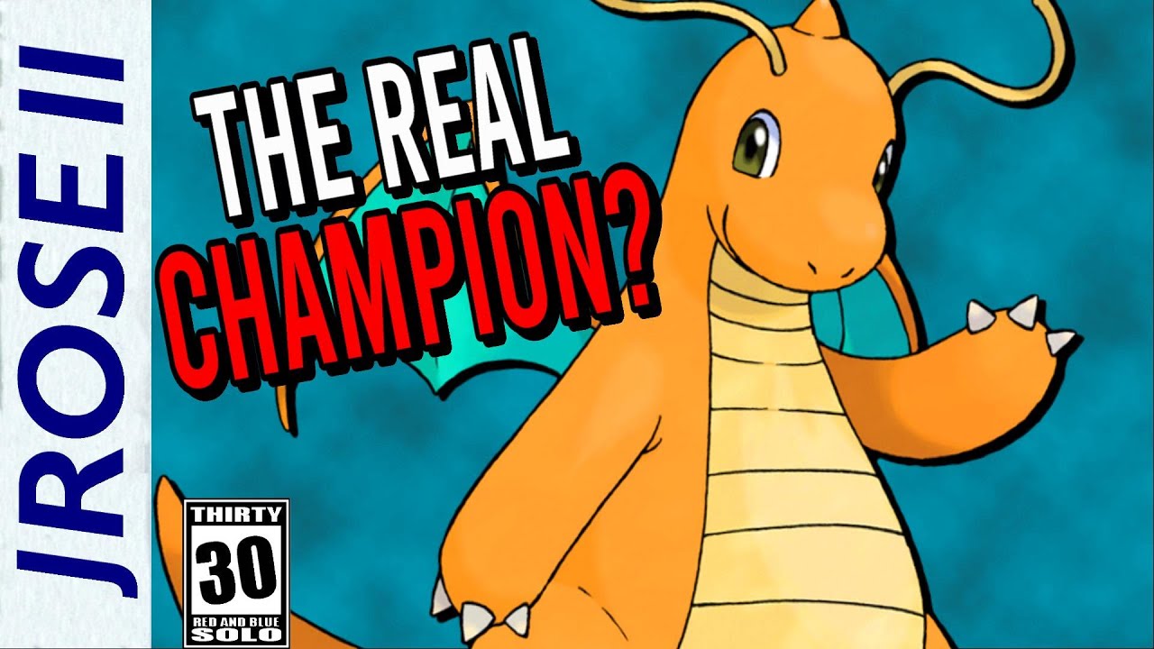 How Fast can you Beat Pokemon Red/Blue with Just a Dragonite?
