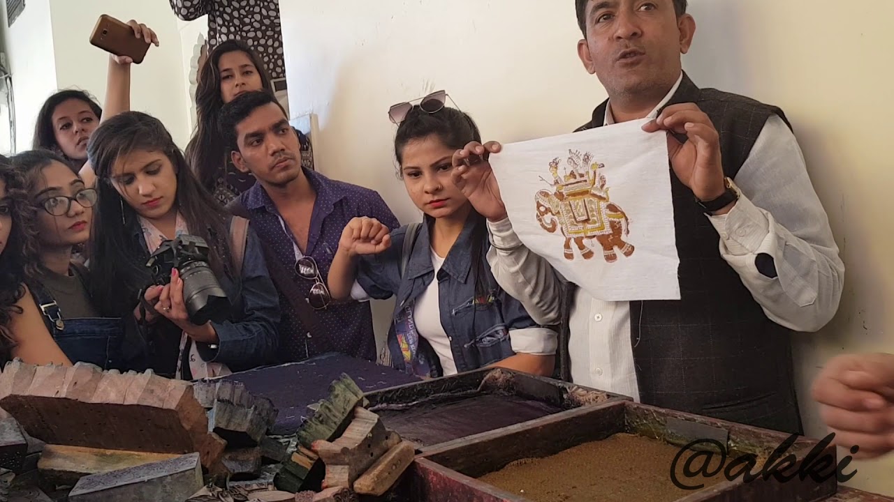 Block Printing With Natural Dyes (Colour)