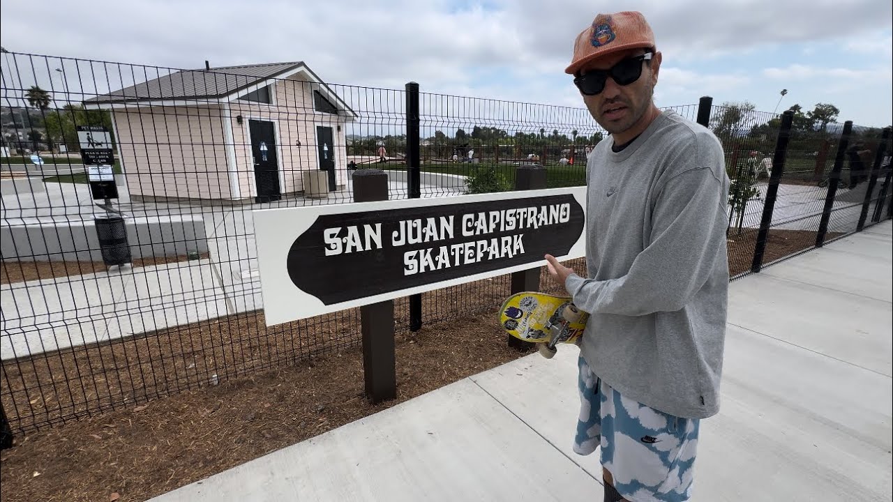🛹San Juan Capistrano Skate Park - Skatepark Tour… #skatepark #sanjuancapistranoskatepark #california