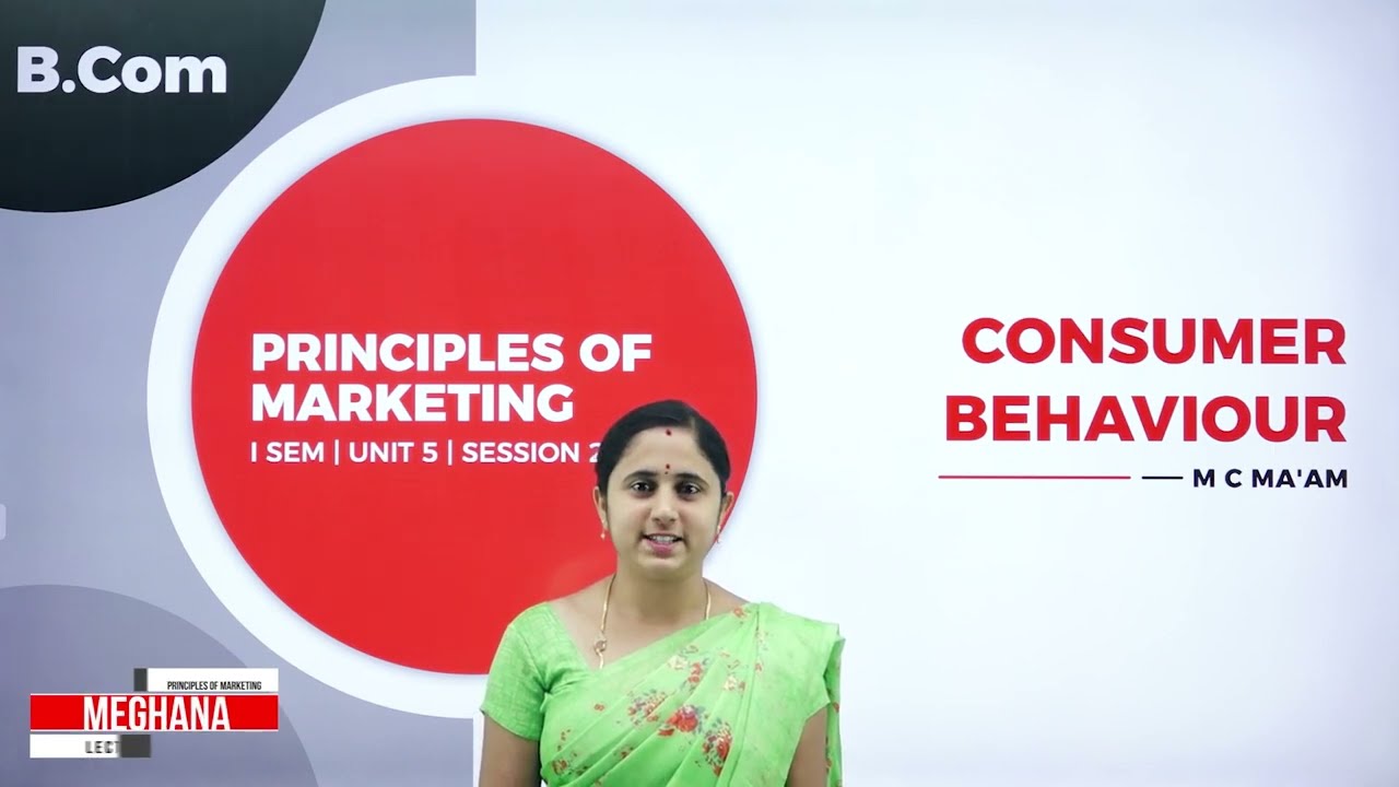 DAY 14 | PRINCIPLES OF MARKETING | I SEM | B.COM | CONSUMER BEHAVIOR | L2