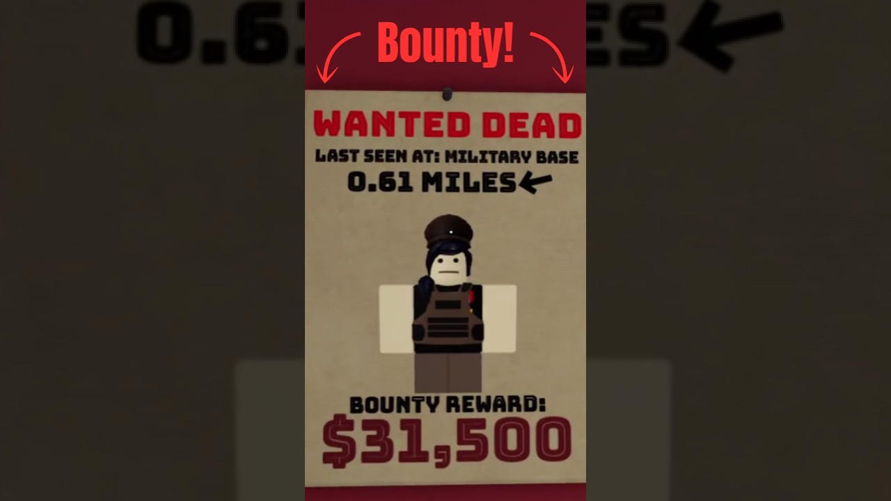 Roblox Runaways: How to claim a bounty!  #roblox #gaming #runaways