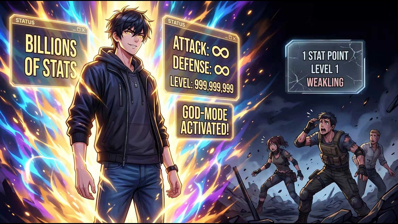Others Need 7 Days for 1 Stat Point &mdash; He Starts With 28.8 BILLION! Instantly OP!