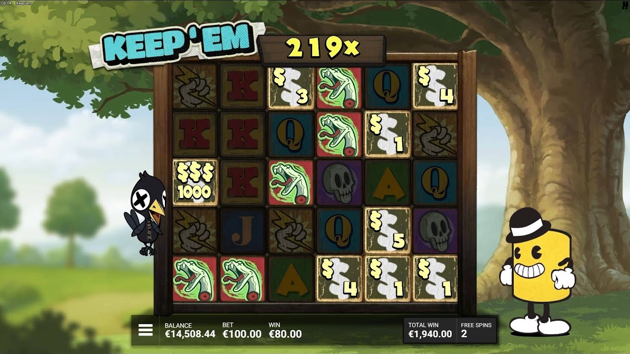 🎰 Keep'em Slot Bonus Game Big Win x1259 💰 Online Casino