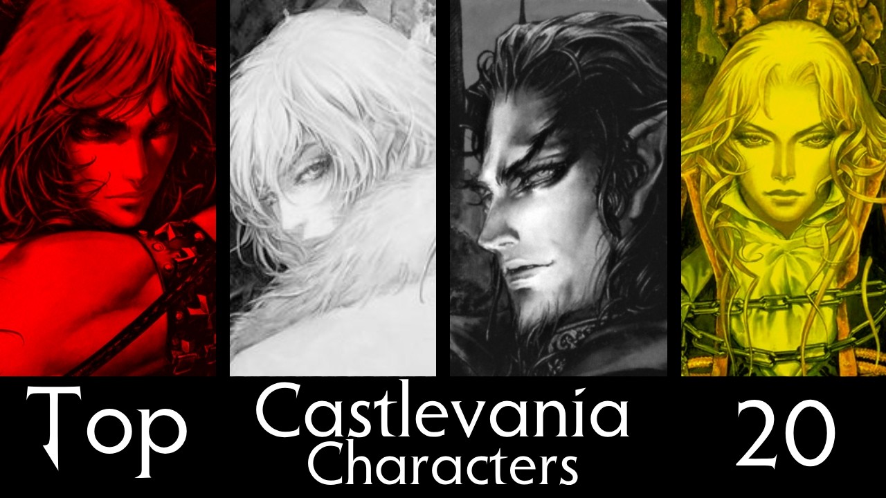 Top 20 BEST Castlevania Characters! (A Cherryful Valentine's Day and 500 Sub Special)