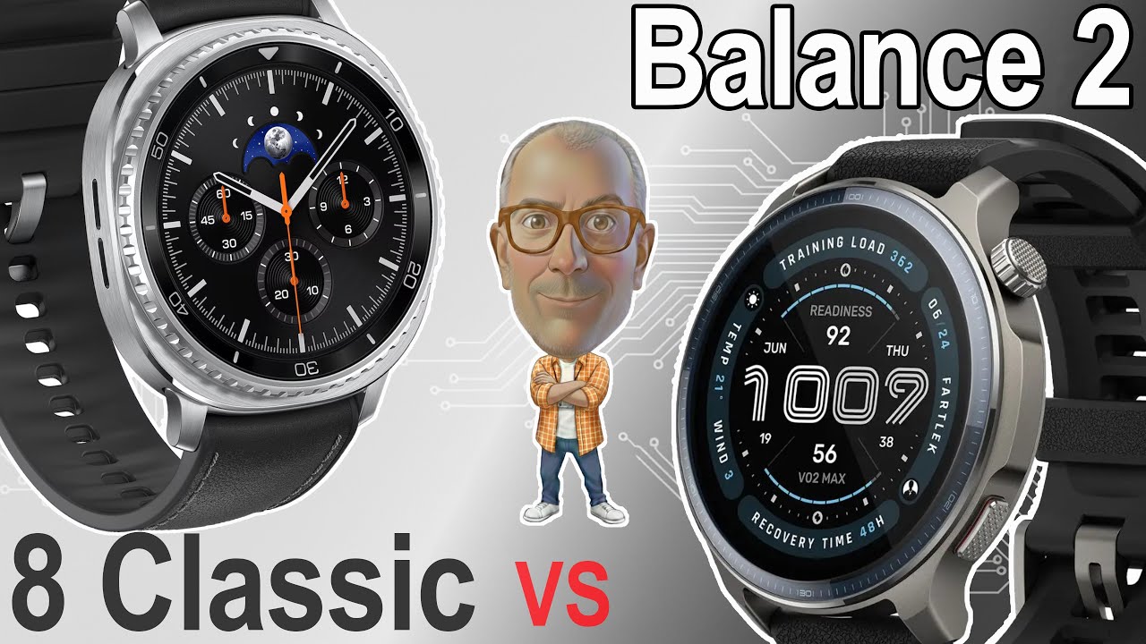 Samsung Watch 8 Classic или Amazfit Balance 2? Честное сравнение: Два идеальных варианта!