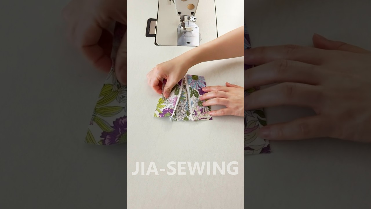 Keychain Pouch👝✨ | DIY | Quick Sewing Tips No.266