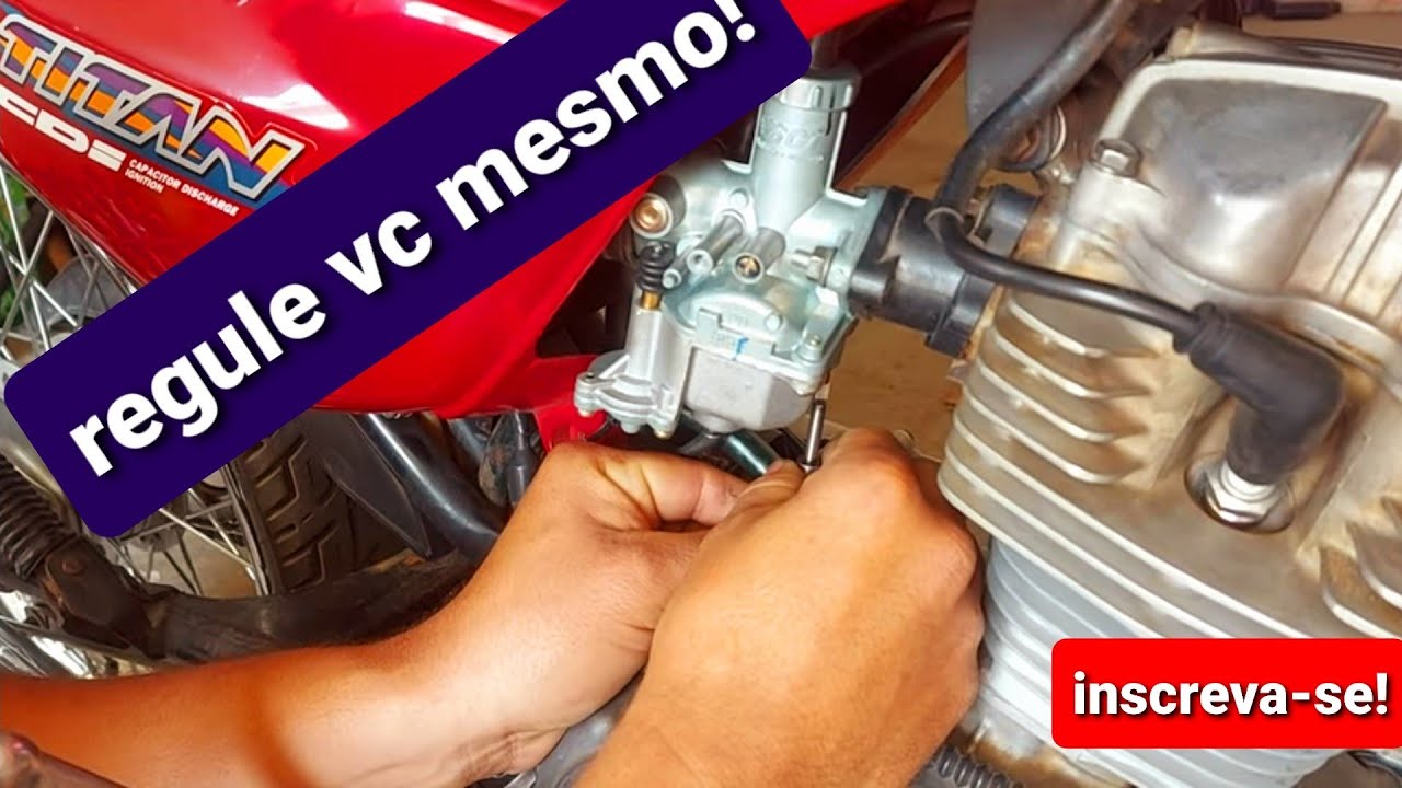 Como regular o carburador da sua moto de forma descomplicada.