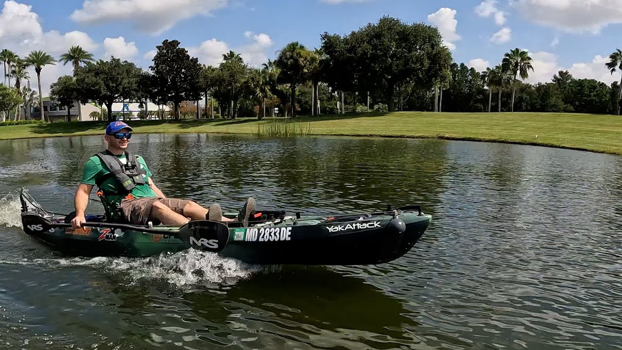 WAY TOO FAST! Ultra Powerful Kayak MOTOR ON Crescent Shoalie with Torqeedo 1103