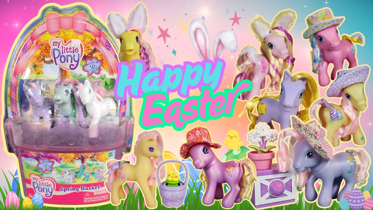 Happy Easter, Everypony! 🐰🐣UNBOXING My Little Pony G3 & G2 Easter Ponies!