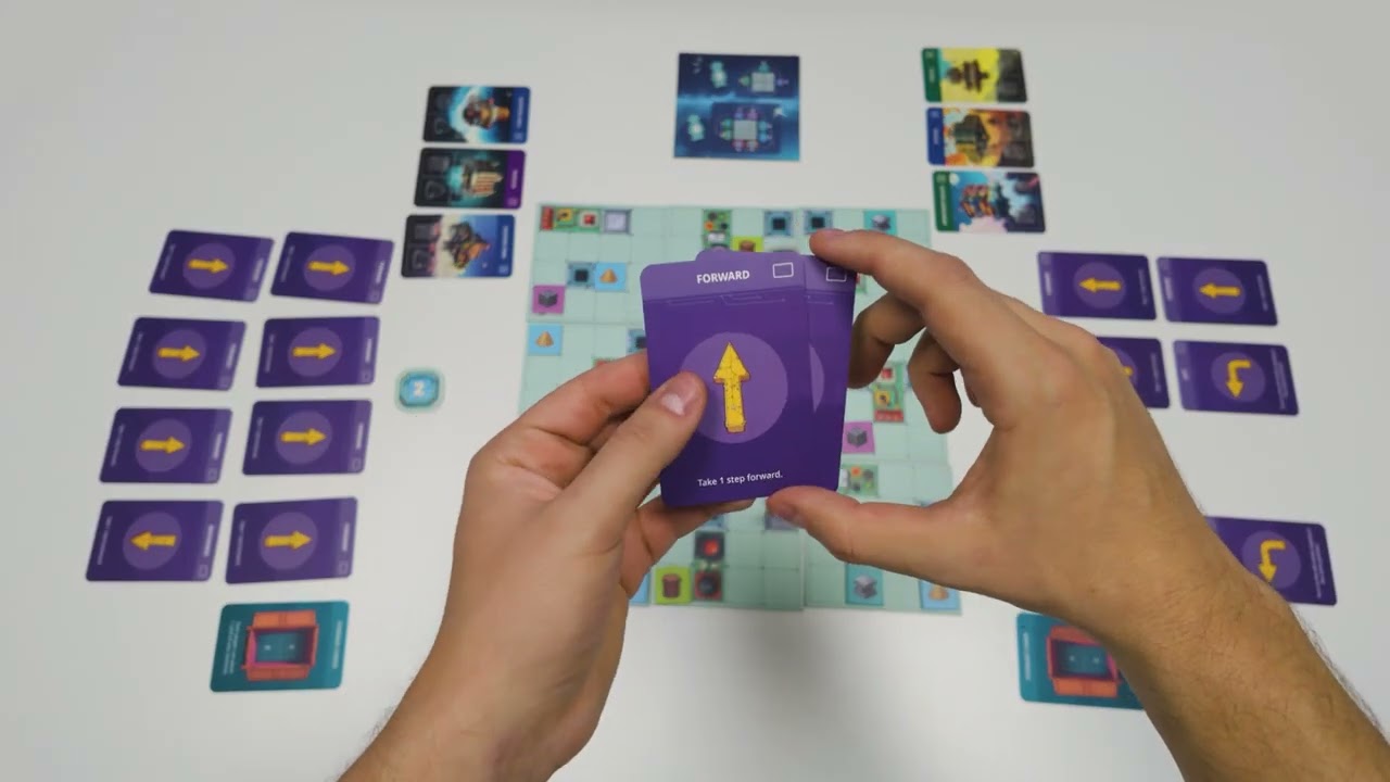 Robot City Educational Board Game - Playing rules