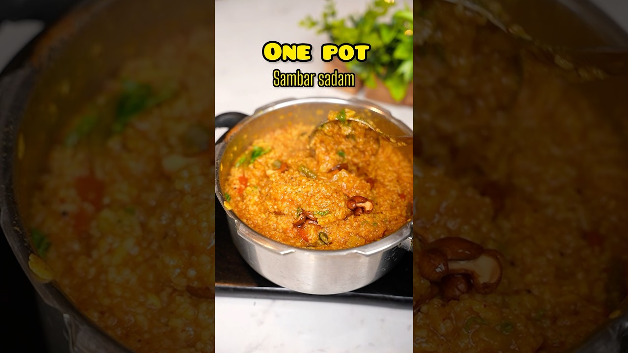 One pot sambar sadam 😋