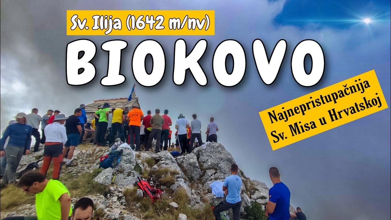 BIOKOVO - Sv. ILIJA | Najnepristupačniji VRH u Hrvatskoj (1642 m/nv) #planinarenje 🇭🇷