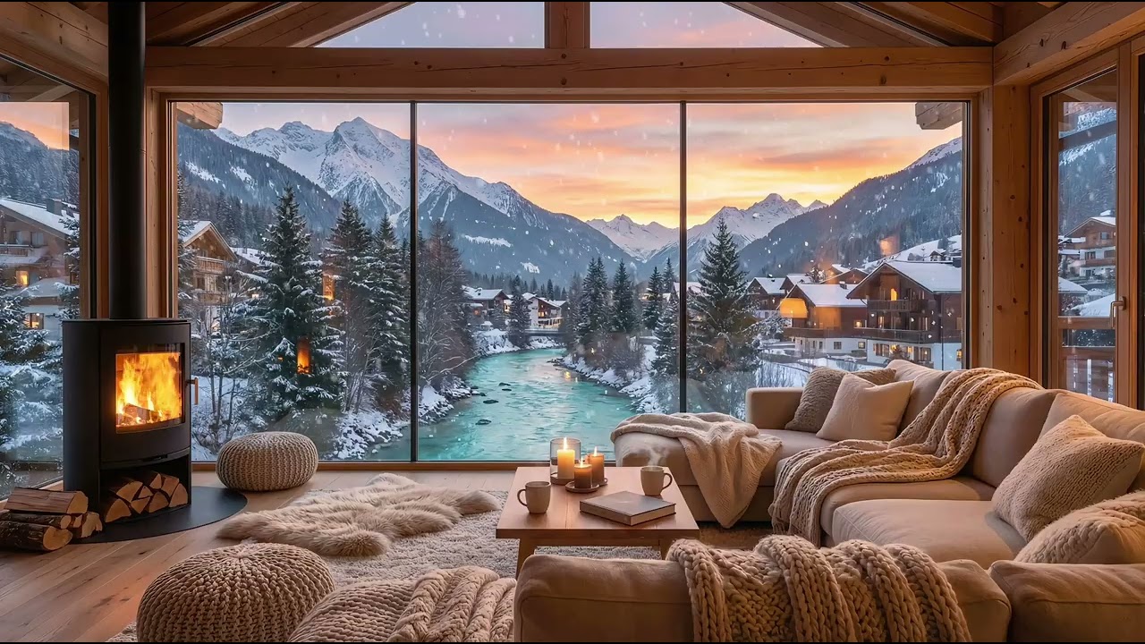 A Cozy Winter Escape You’ll Never Want to Leave ❄️🔥 | 4K