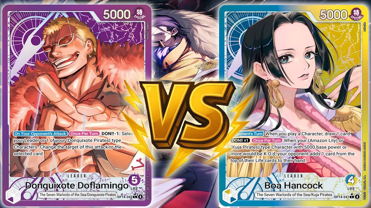 P doffie vs UY Boa | OPTCG Sim Gameplay | OP14