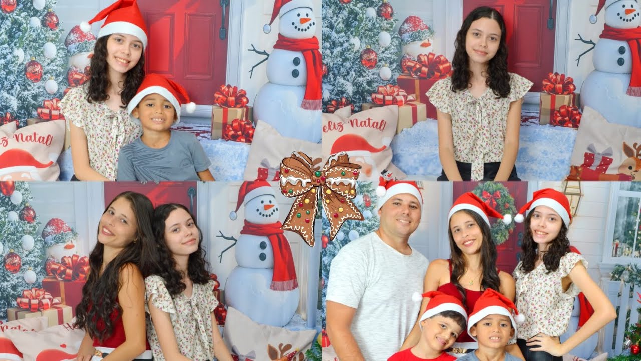 ENSAIO DE FOTOS DE NATAL! 