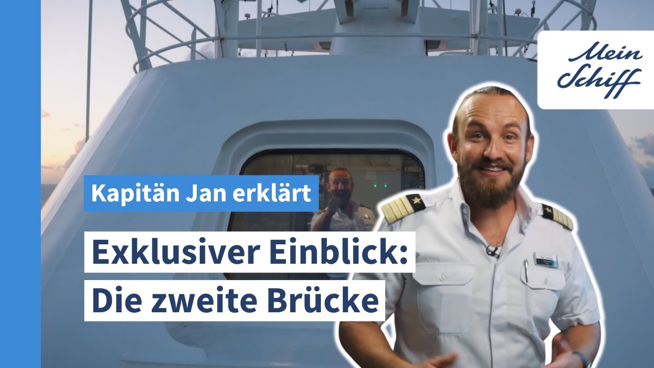 Kapit&auml;n Jan erkl&auml;rt: Exklusiver Einblick - die zweite Br&uuml;cke I Mein Schiff