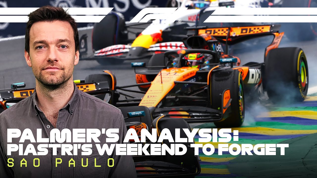 A Closer Look At Piastri's Weekend To Forget In Brazil | Jolyon Palmer&rsquo;s F1 TV Analysis