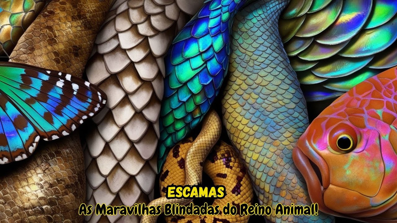 Escamas - As Maravilhas Blindadas do Reino Animal!