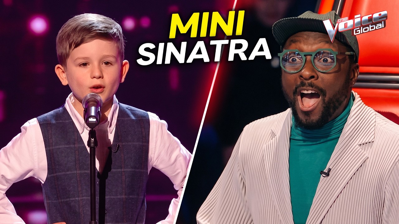 A MINI FRANK SINATRA?! He&rsquo;s Only 9... But Sings Like an Old-School Jazz Legend | The Voice